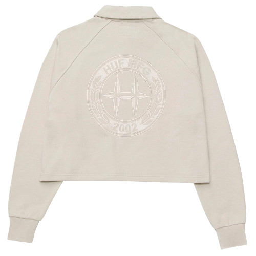 Huf Γυναικεία μακρυμάνικη μπλούζα Class 1/4 Crop Polo